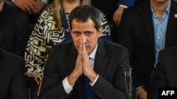 Juan Guaidó, presidente interino de Venezuela.