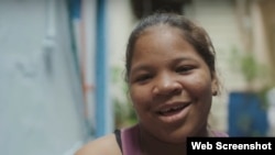 Hatzumy carmenate, niña cubana de 13 años que quiere ser boxeadora.