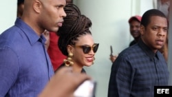 Beyonce en La Habana Vieja