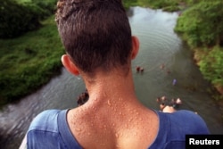 Un río en la Sierra Maestra.