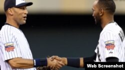 El cubano Alexéi Ramírez sustituye y despide a Derek Jeter en su último Juego de las Estrellas