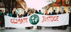 Una manifestación en Alemania para atajar el cambio climático. Foto: United Nations/Unsplash/Markus Spiske.