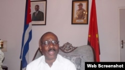 José César Augusto, embajador de Angola en Cuba