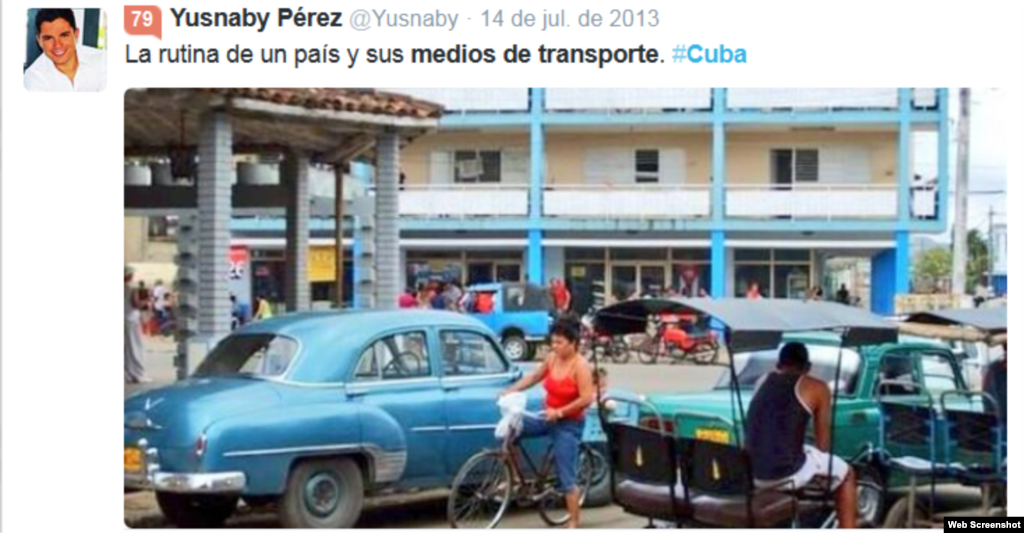 Las fotos de los distintos medios de transporte circulan en las redes sociales