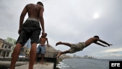 El Malecón de La Habana.