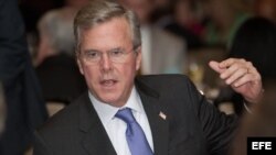 Jeb Bush, exgobernador de la Florida y precandidato presidencial por el Partido Republicano.