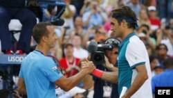 Federer venció a Kohlschreiber.