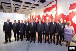 Presidentes y líderes políticos se reúnen en Gdansk, Polonia para analizar integración política europea.