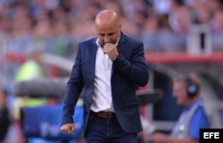 El entrenador argentino Jorge Sampaoli.