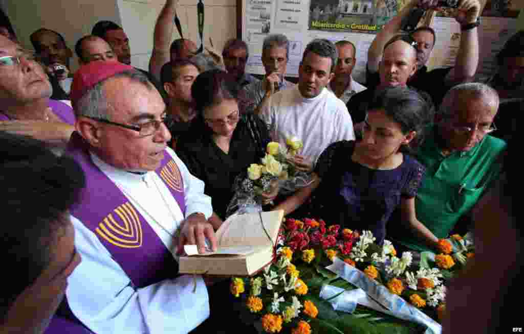 Funerales del líder del Movimiento Cristiano Liberación Oswaldo Payá Sardiñas