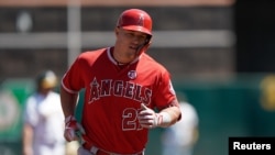 Mike Trout. Stan Szeto-USA TODAY Sports vía Reuters.