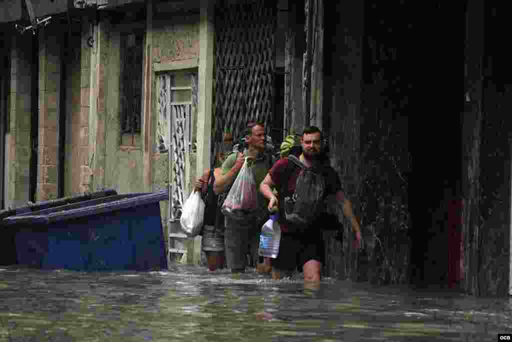 Afectaciones de Irma en La Habana. Foto Elio Delgado. 