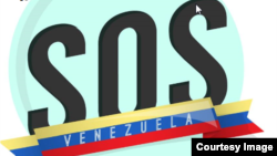 Imagen promocional de la página de Facebook de SOS Venezuela