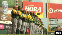 El equipo Pinar del Río debutó este lunes en la Serie del Caribe