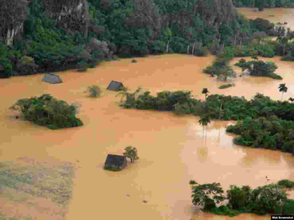 Pinar del Río tras el azote de intensas lluvias