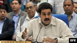 El vicepresidente Nicolás Maduro