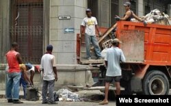 Cienfuegos/ recogida de basura