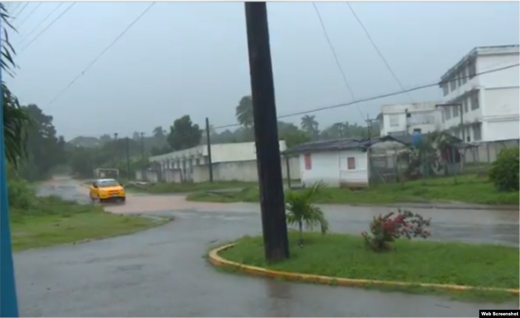 Imágenes de&nbsp; Pinar del Río&nbsp; tras intensas lluvias / Captura de Pantalla de video TelePinar.