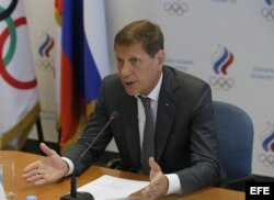 Alexander Zhukov, presidente del Comité Olímpico ruso.