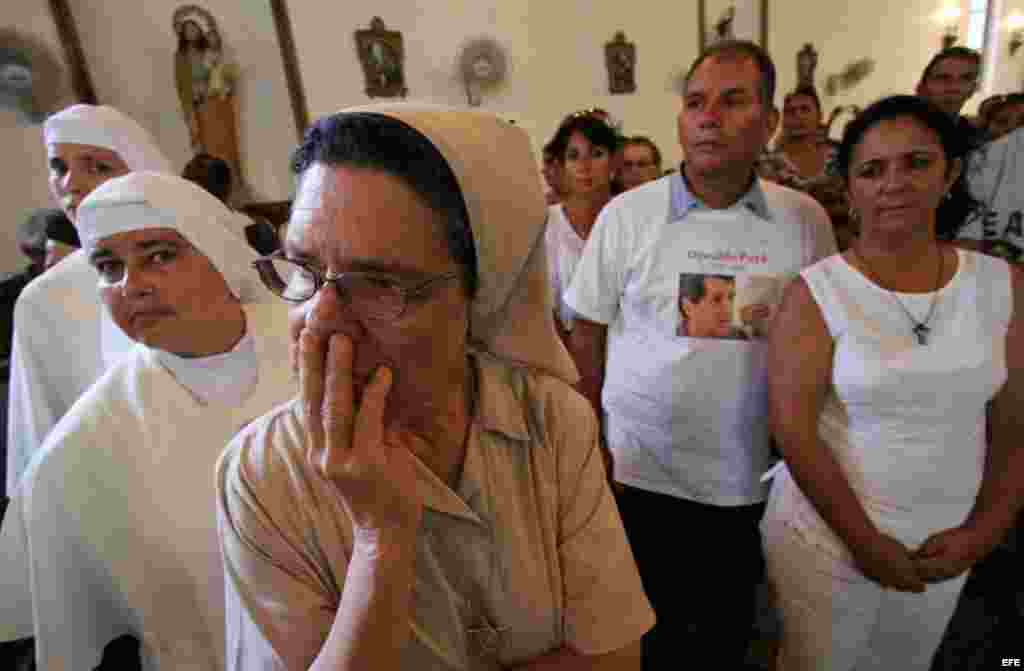 Funerales del líder del Movimiento Cristiano Liberación Oswaldo Payá Sardiñas