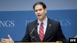 Foto de archivo del senador republicano de Florida, Marco Rubio.