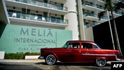 El Melia International en Varadero, Matanzas. YAMIL LAGE / AFP