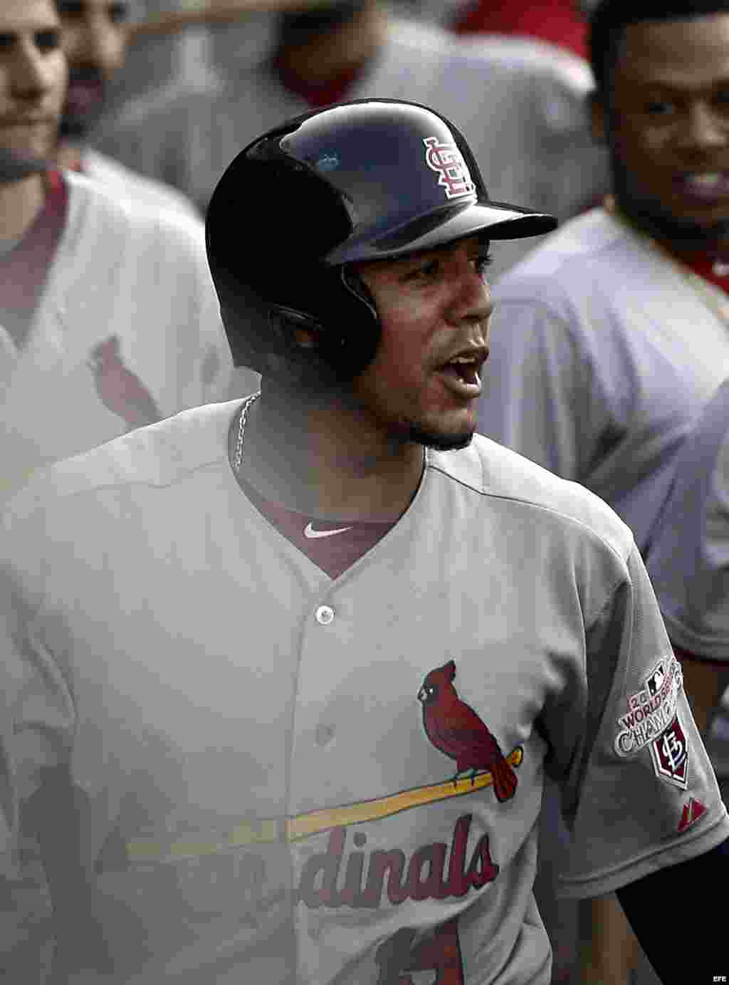 Jon Jay de los Cardenales.