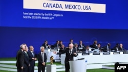 Canadá, México y Estados Unidos ganan la sede de la Copa del Mundo 2026.