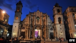 Plaza de la Catedral de La Habana.